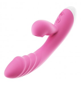 MizzZee - MystiPleasure Suction Vibrator (Chargeable - Pink)